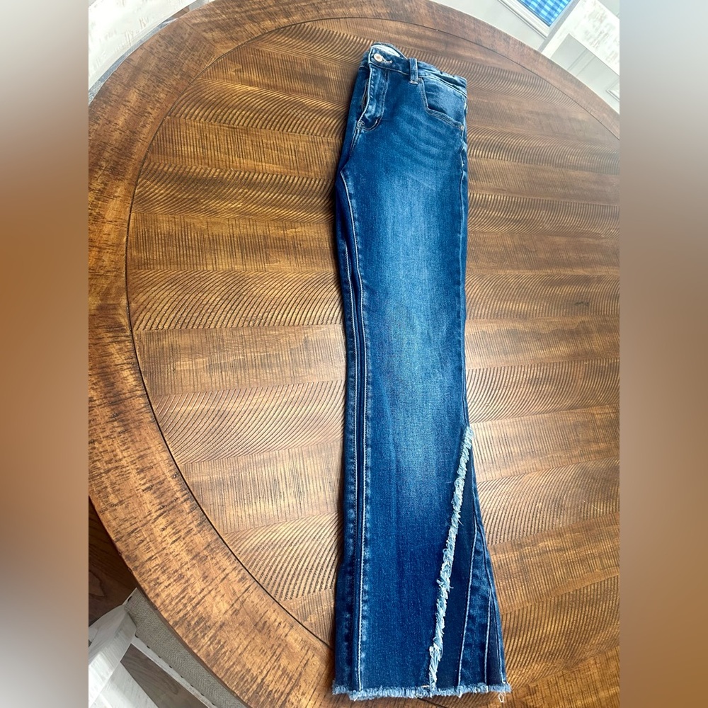 KanCan Dark Blue Flare Jeans